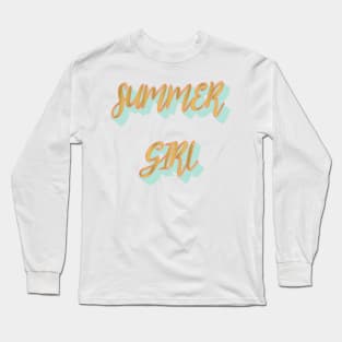 Haim "Summer Girl" Long Sleeve T-Shirt